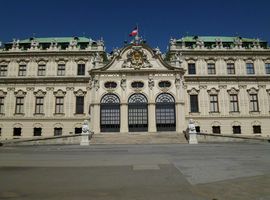 geführte Tour in Wien Schloss Belvedere Rückansicht geführte Tour in Wien Schloss Belvedere Rückansicht