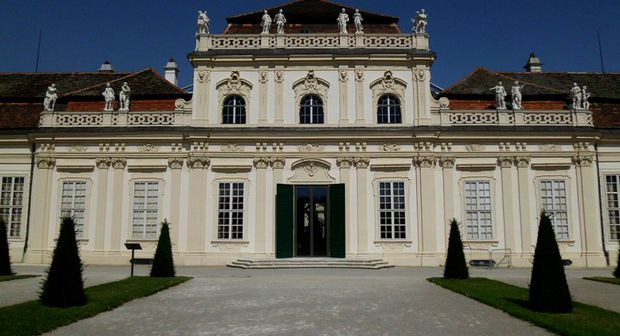 geführte Tour in Wien Schloss Belvedere Gartengebäude geführte Tour in Wien Schloss Belvedere Gartengebäude